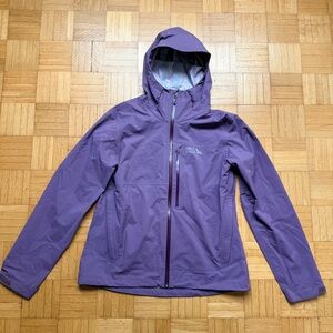 Women's Purple Water Resistant Jacket